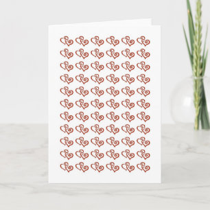 Tarjeta de felicitación de corazón