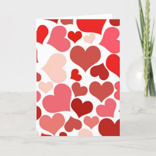 Tarjeta de felicitación de corazón