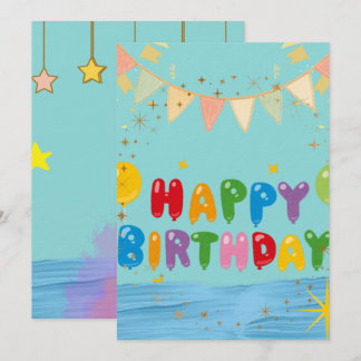 Tarjeta de felicitación de cumpleaños 