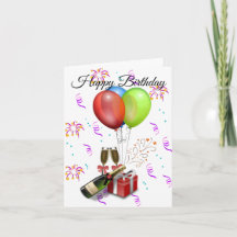 Tarjeta de felicitación de cumpleaños