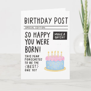 Tarjeta de felicitación de cumpleaños