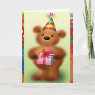Tarjeta de felicitación de cumpleaños actual