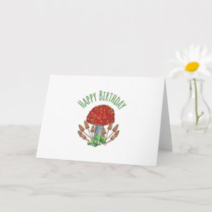 Tarjeta de felicitación de cumpleaños con tema hon