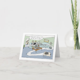 Tarjeta de felicitación de cumpleaños de agility d