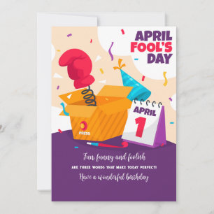 Tarjeta de felicitación de cumpleaños de Día de lo