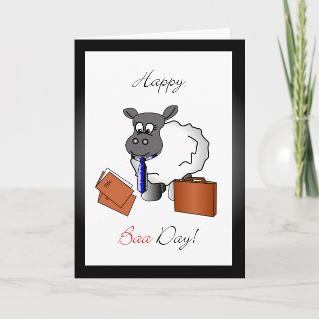 tarjeta de felicitación de cumpleaños de gerente (Anverso)