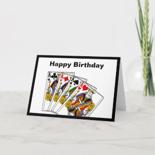 Tarjeta de felicitación de cumpleaños de Kings