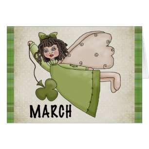 Tarjeta de felicitación de cumpleaños de March Ang
