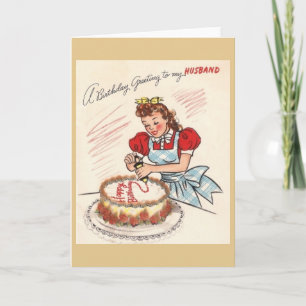 Tarjeta de felicitación de cumpleaños de marido de