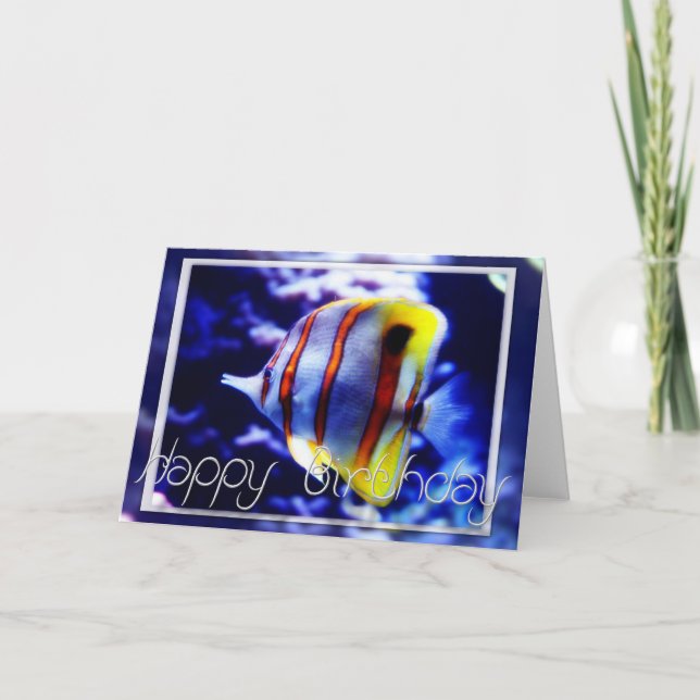 Tarjeta de felicitación de cumpleaños de Ocean Fis (Anverso)