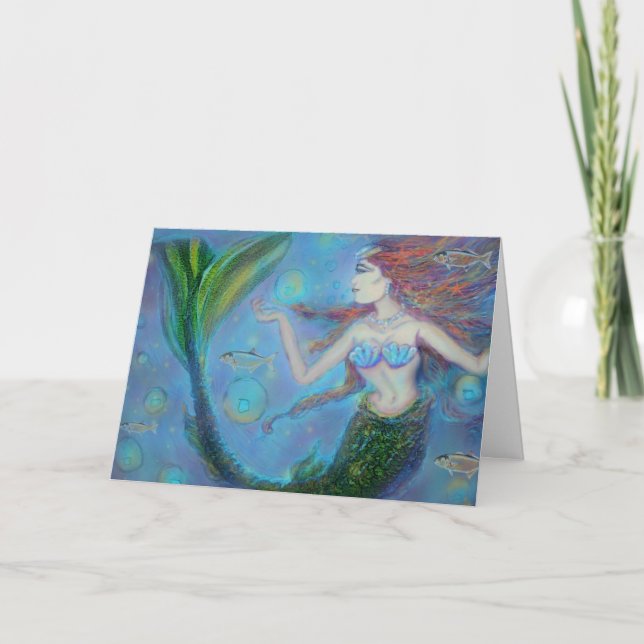 Tarjeta de felicitación de cumpleaños de Pisces Me (Anverso)