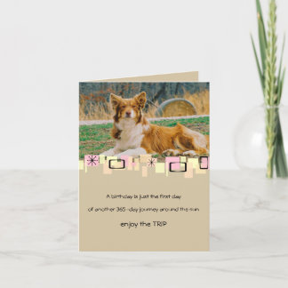Tarjeta de felicitación de cumpleaños del pastor a