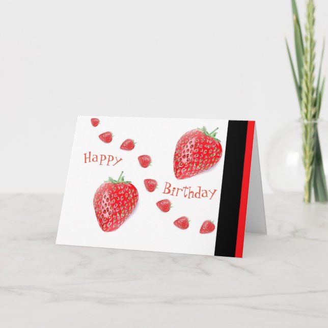 Tarjeta de felicitación de cumpleaños del Personal (Anverso)