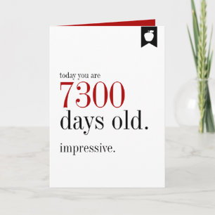 Tarjeta de felicitación de cumpleaños días viejos
