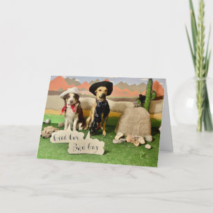 Tarjeta de felicitación de cumpleaños doblada