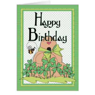 Tarjeta de felicitación de cumpleaños feliz a Beeh