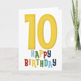 Tarjeta de felicitación de cumpleaños feliz D2 de