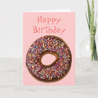 Tarjeta de felicitación de cumpleaños feliz de Dou