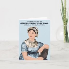 Tarjeta de felicitación de cumpleaños feliz de Jan