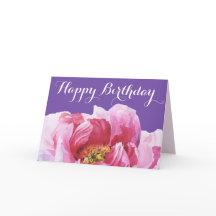 Tarjeta de felicitación de cumpleaños feliz de Pin