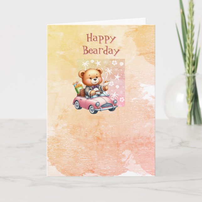 Tarjeta de felicitación de cumpleaños feliz para T (Anverso)