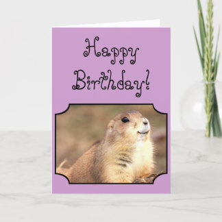 Tarjeta de felicitación de cumpleaños feliz Prairi