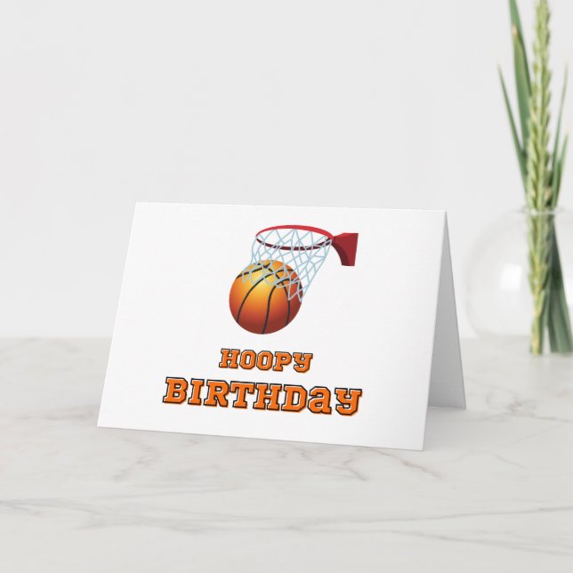 Tarjeta de felicitación de cumpleaños Hoopy (Anverso)