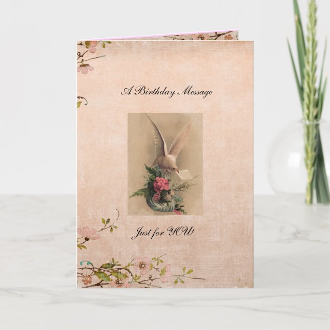 tarjeta de felicitación de cumpleaños...inspirador (Anverso)