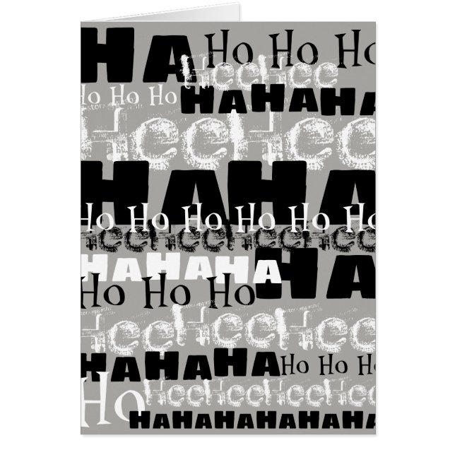 Tarjeta de felicitación de cumpleaños Mad Laughter (Frente)