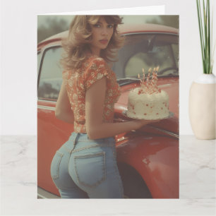 Tarjeta de felicitación de cumpleaños para chica b