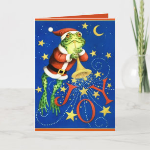 Tarjeta de felicitación de cumpleaños para Navidad