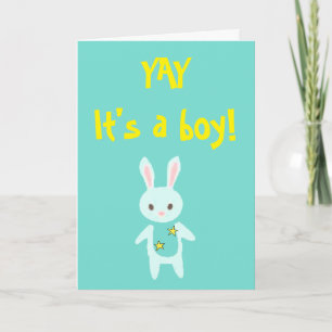 Tarjeta de felicitación de cumpleaños para niño