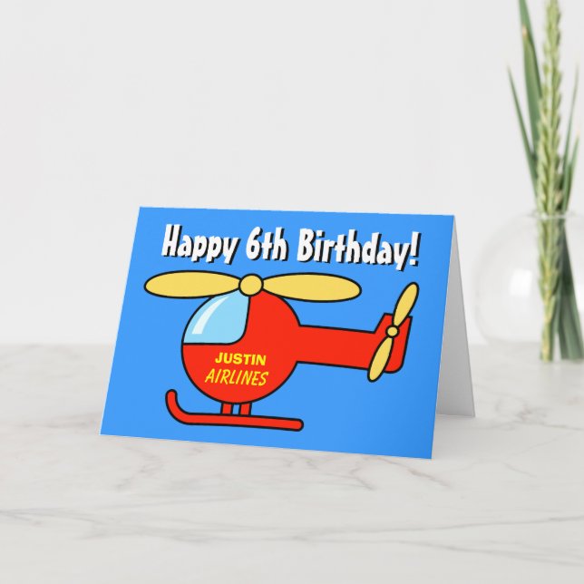 Tarjeta de felicitación de cumpleaños para niños | (Anverso)