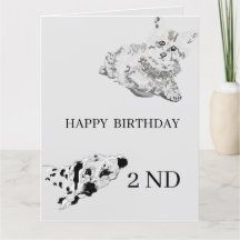 Tarjeta de felicitación de cumpleaños para niños 2