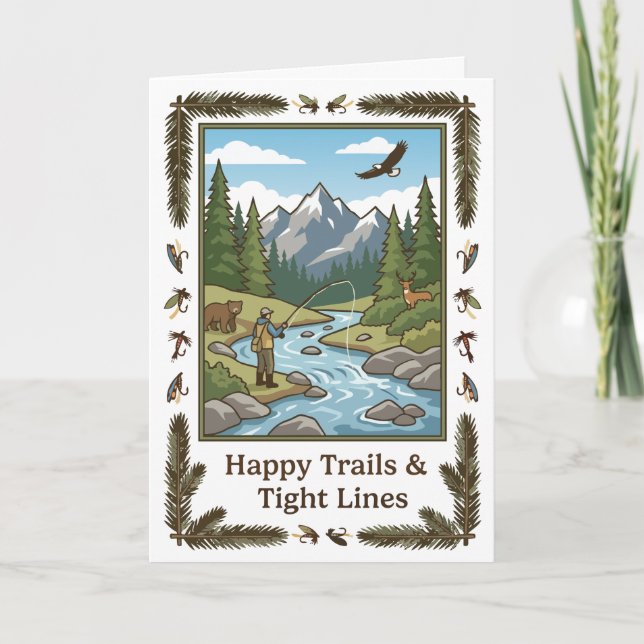 Tarjeta de felicitación de cumpleaños para papá po (Anverso)