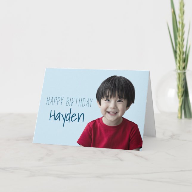 Tarjeta de felicitación de cumpleaños para Persona (Anverso)