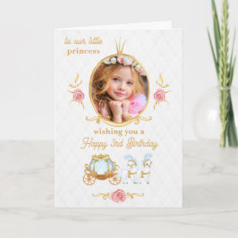 Tarjeta de felicitación de cumpleaños para Princes