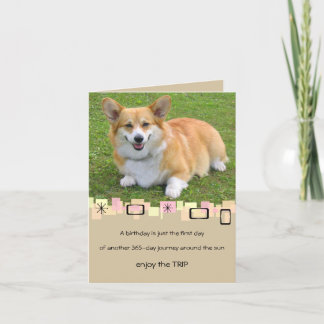 Tarjeta de felicitación de cumpleaños Pembroke Wel