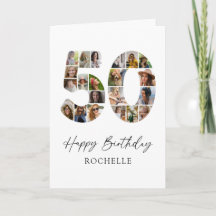 Tarjeta de felicitación de cumpleaños personalizad