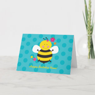 Tarjeta de felicitación de cumpleaños personalizad