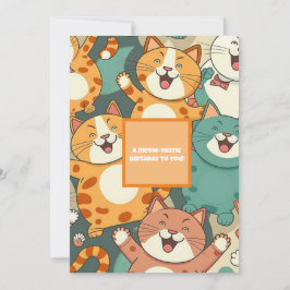 Tarjeta de felicitación de cumpleaños poco atracti