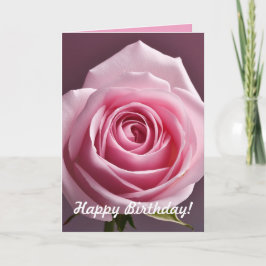 Tarjeta de felicitación de cumpleaños Rosa