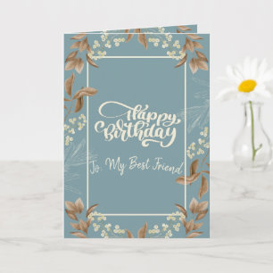 Tarjeta de felicitación de cumpleaños temática cri