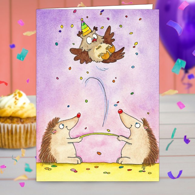 Tarjeta de felicitación de cumpleaños Trampoline H (Subido por el creador)