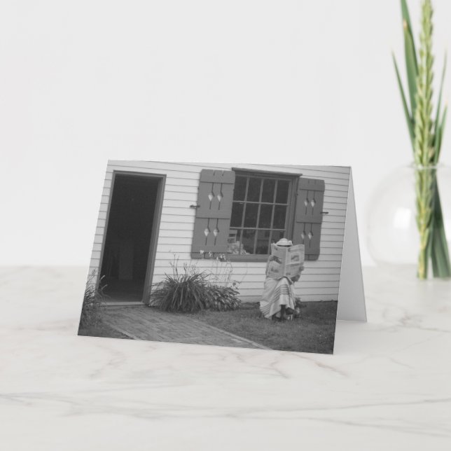 Tarjeta de felicitación de "Daybreak News" (Anverso)