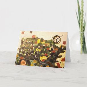 Tarjeta de felicitación de Deere Tractor