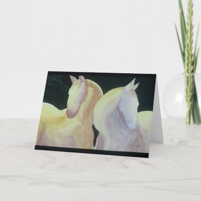 Tarjeta de felicitación de Deux (Anverso)