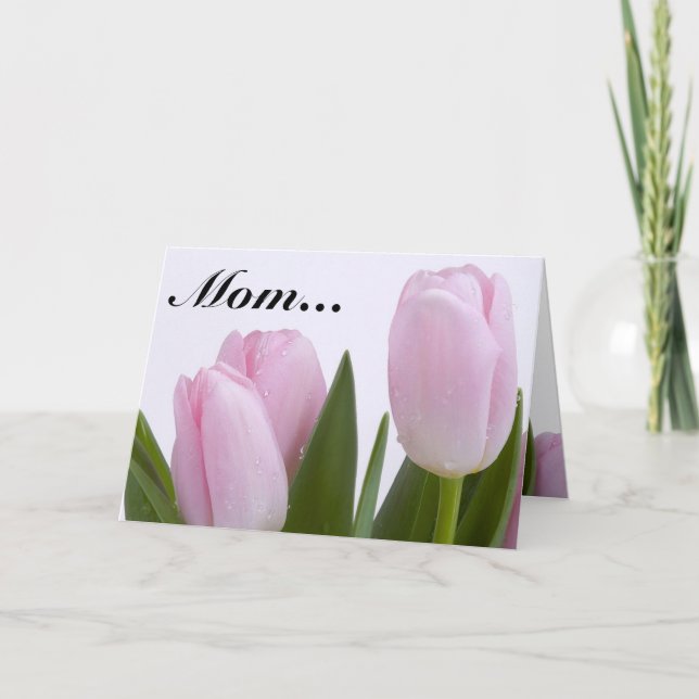 Tarjeta de felicitación de Día de la Madre (Anverso)