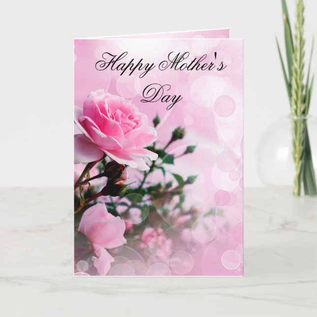 Tarjeta de felicitación de Día de la Madre (Anverso)