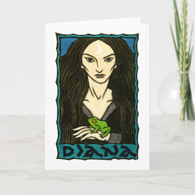 Tarjeta de felicitación de Diana (Anverso)
